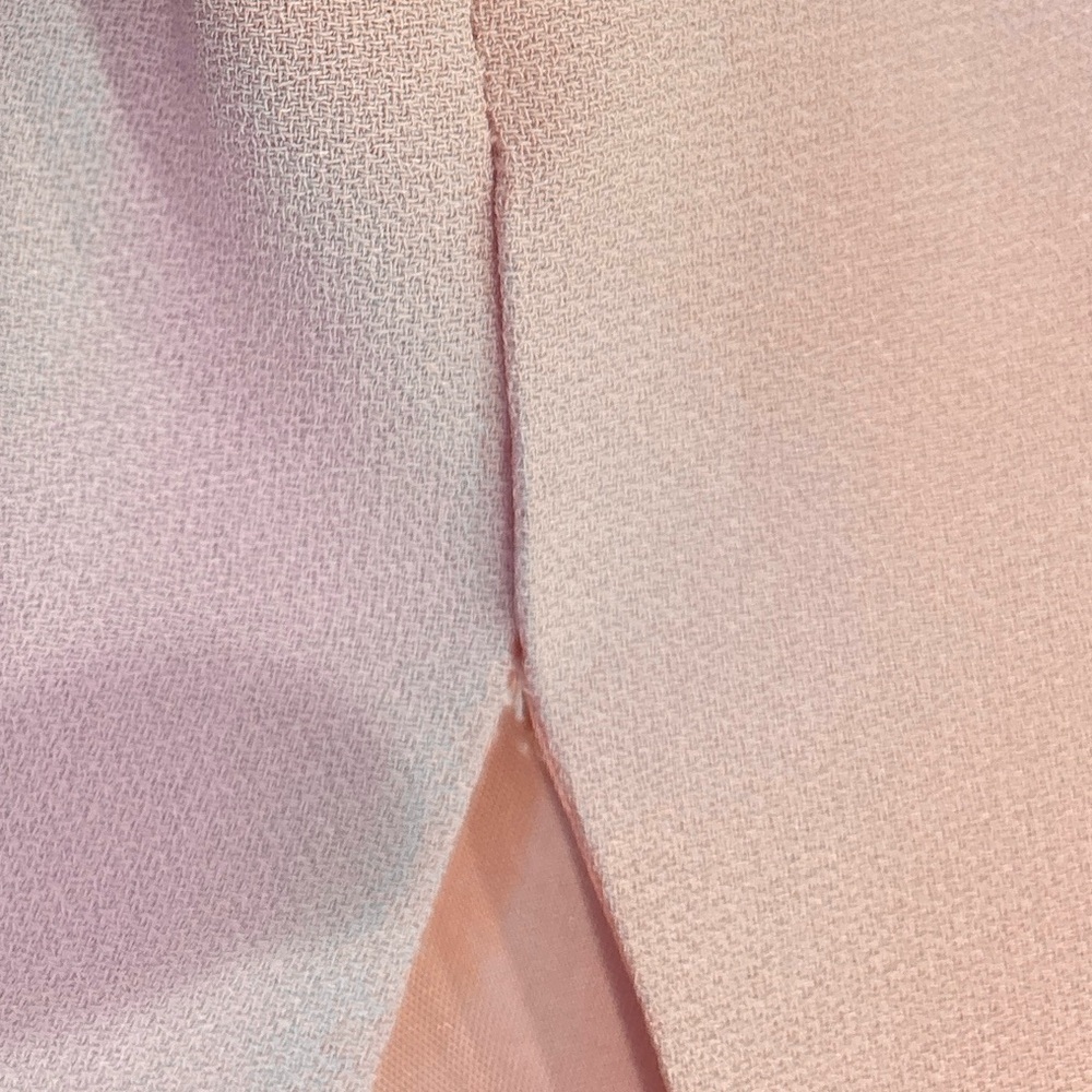 90s 2PC HEISER-EGAN PASTEL PINK MOTHER OF THE BRIDE BLAZER & MAXI SKIRT SZ 12 - Picture 11 of 12